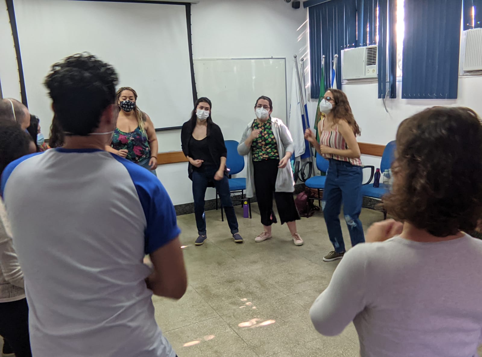 Reunião do NASF com o Grupo Movimentação