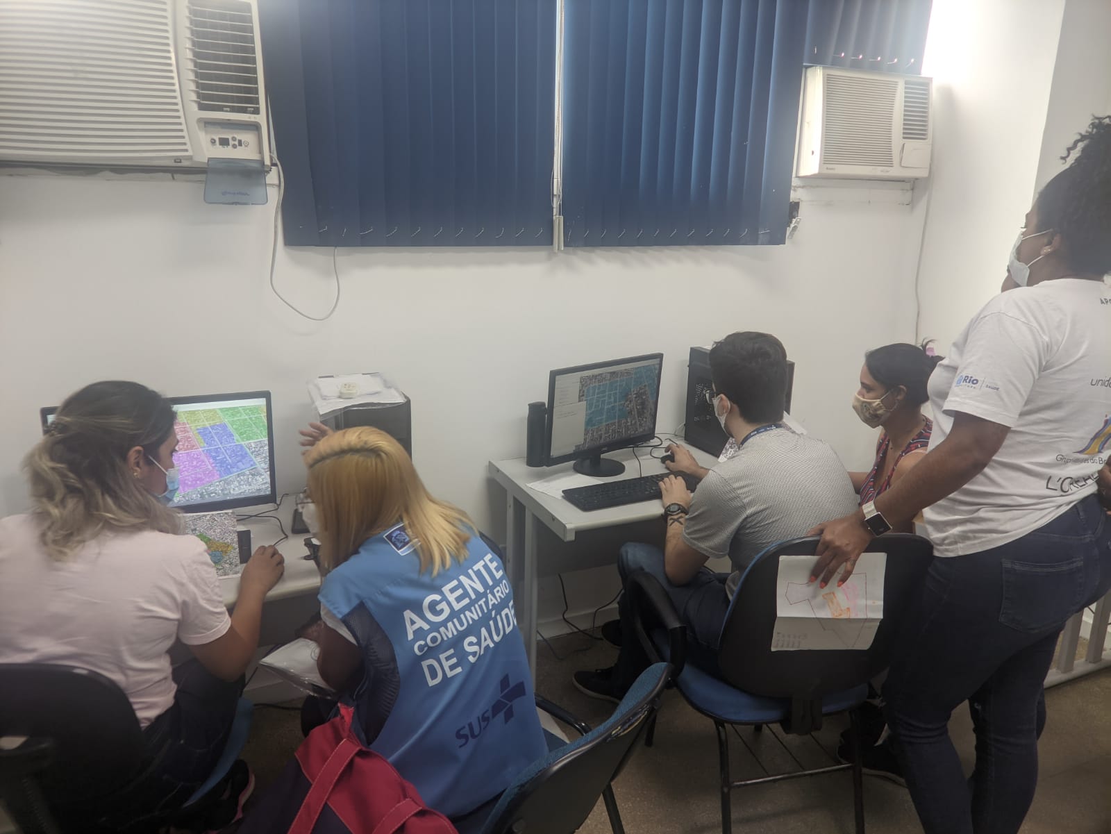 2ª fase da Oficina de Territorialização – CF Klebel Oliveira da Rocha e CMS José Breves dos Santos