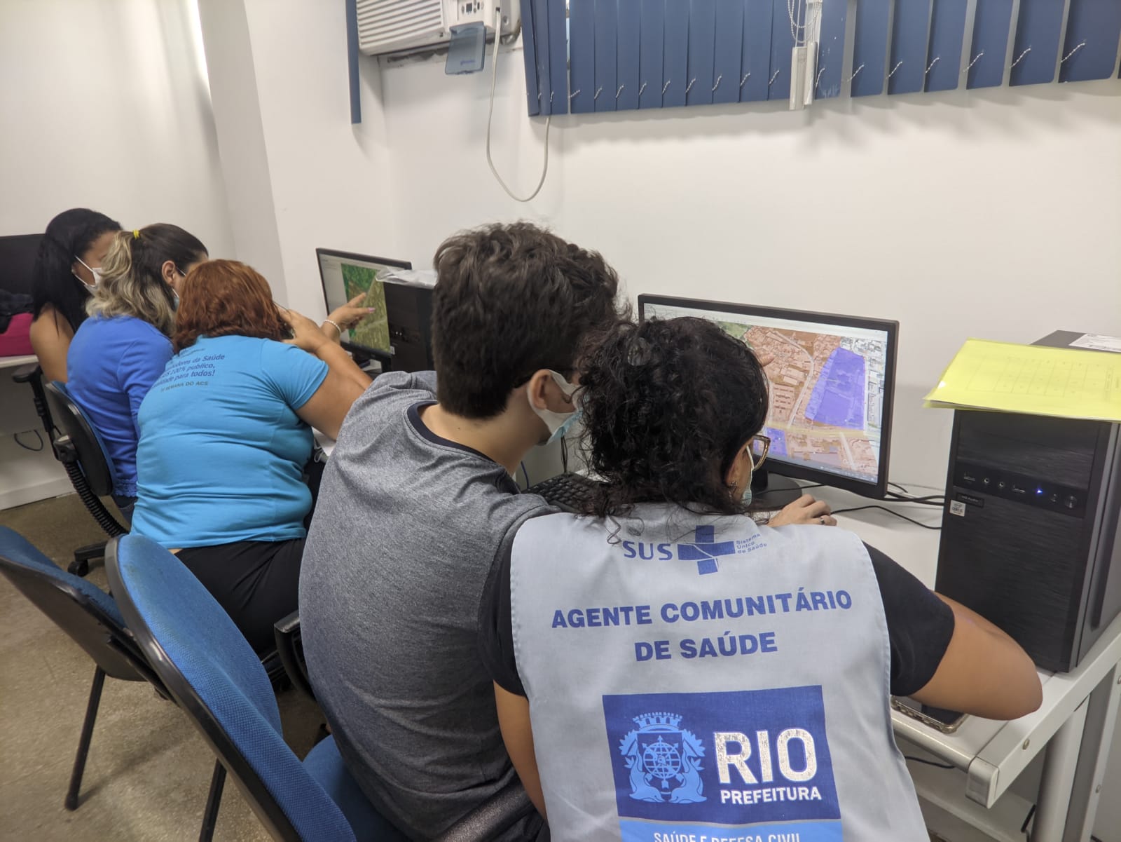 2ª fase da Oficina de Territorialização – CF Zilda Arns e CSE Germano Sinval Faria