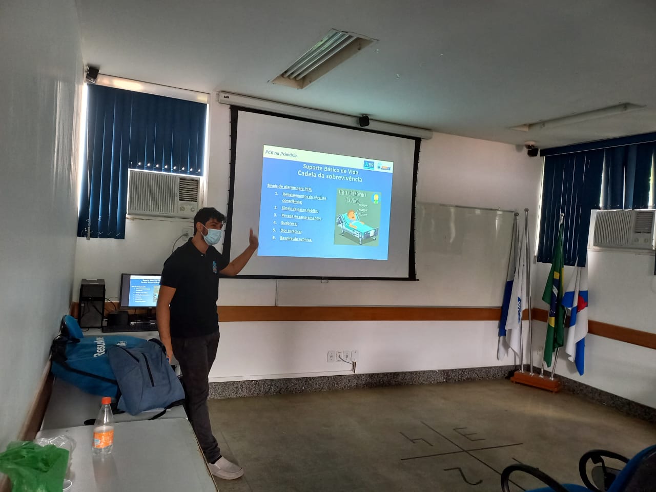 Treinamento para os residentes