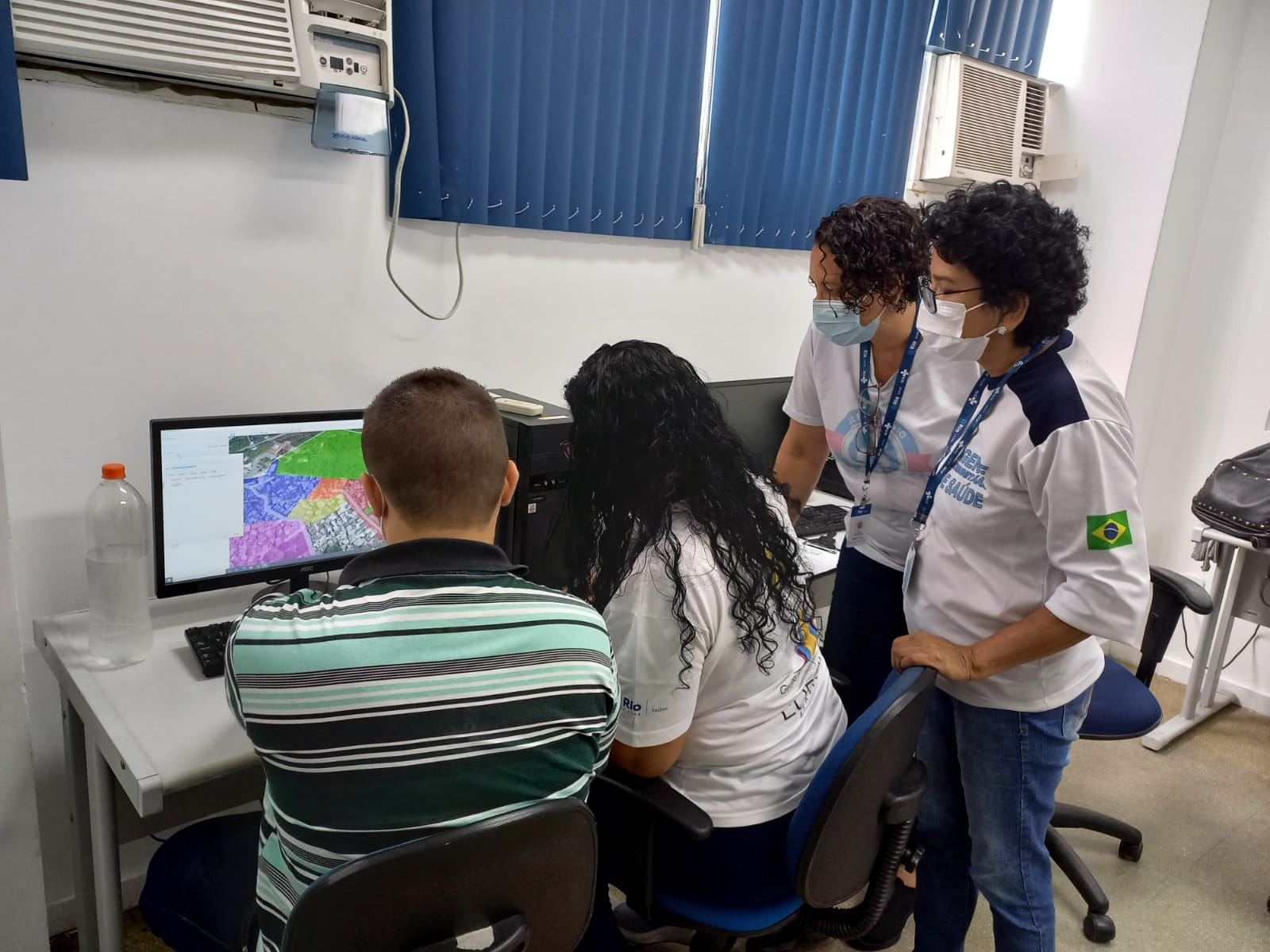 CF Klebel de Oliveira Rocha – Divisão das 6 microáreas por equipe