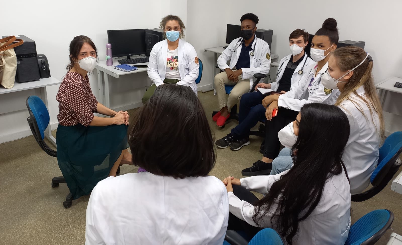 Recepção aos alunos do 4º período da UFRJ