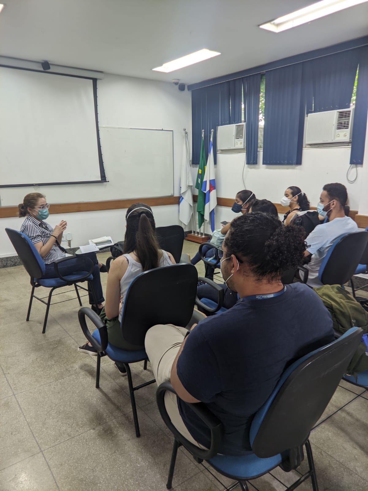 Recepção aos novos alunos da UFRJ