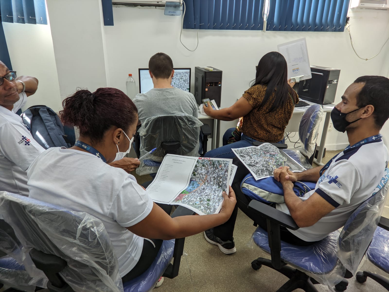 Oficina de Territorialização – CMS Américo Veloso e da CF Wilma Costa