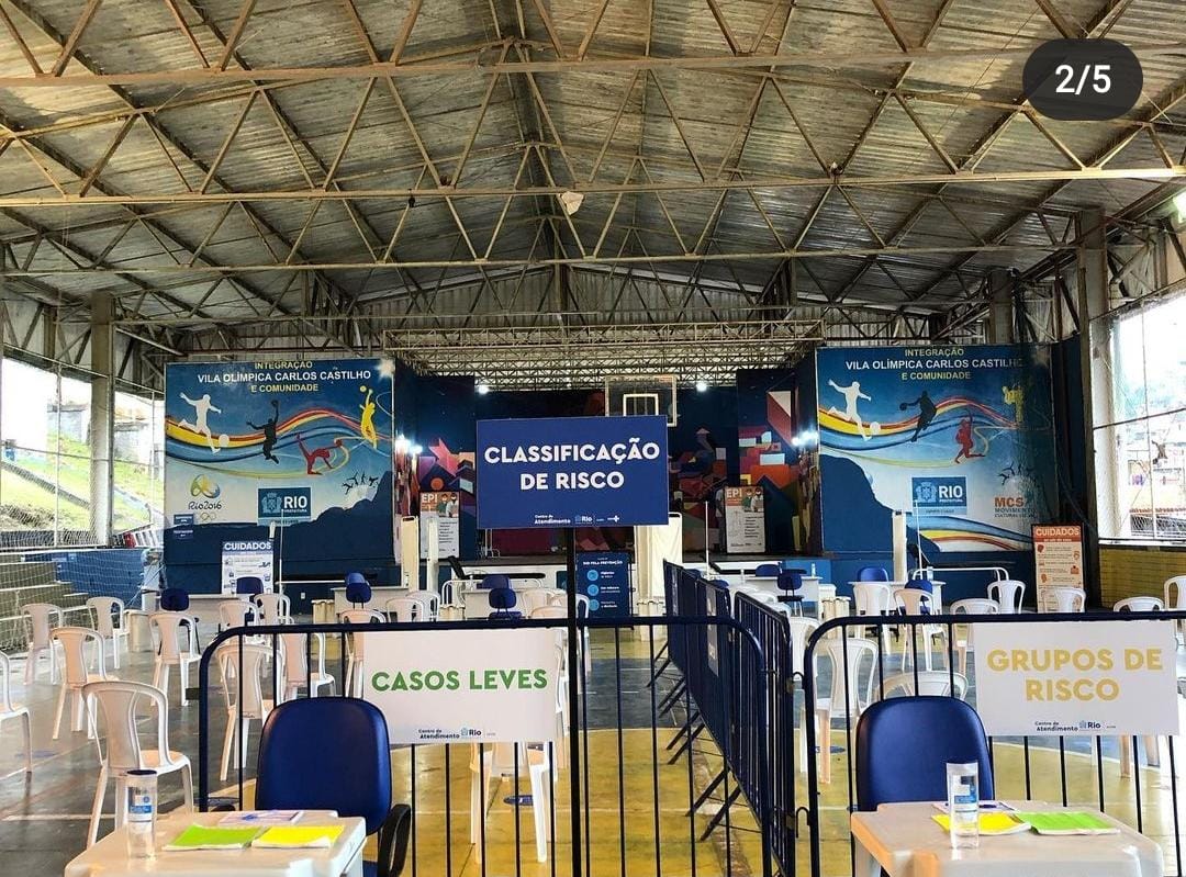 Inauguração do 1º Centro de Atendimento para casos com síndrome gripal