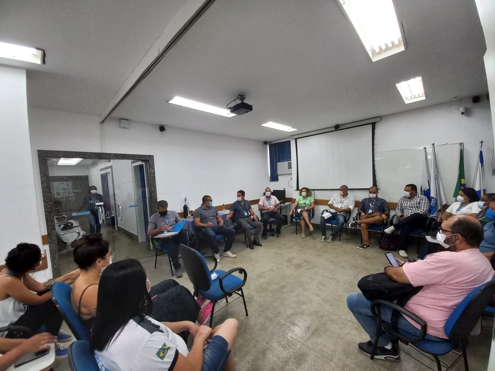 Reunião – Reforma OTICS Penha / CF Felippe Cardoso