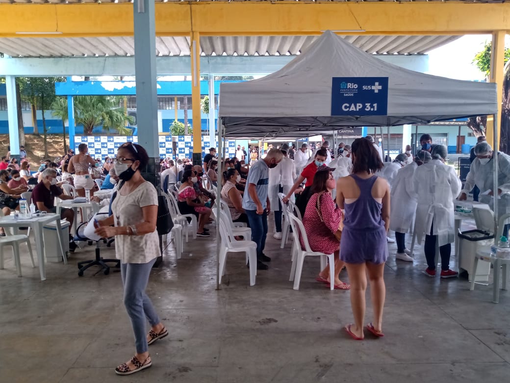 Inauguração Centro de Atendimento e Testagem covid-19