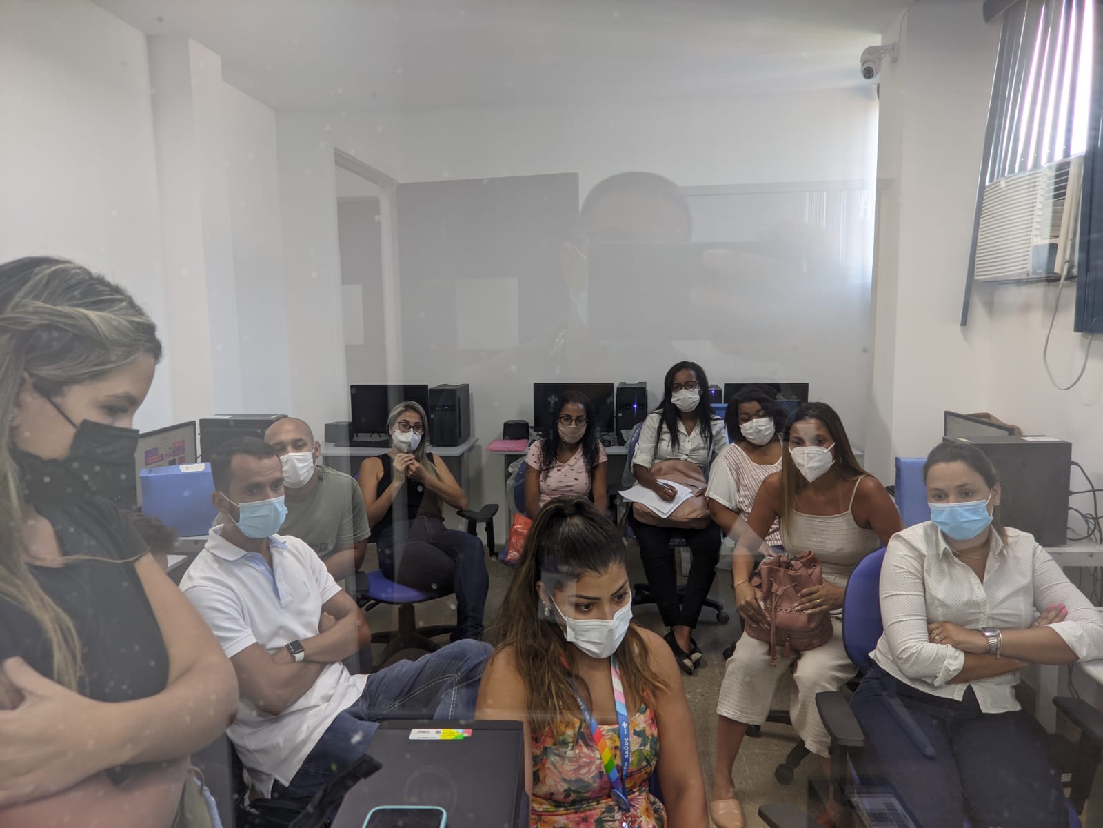 Treinamento para digitação das notificações de síndrome gripal