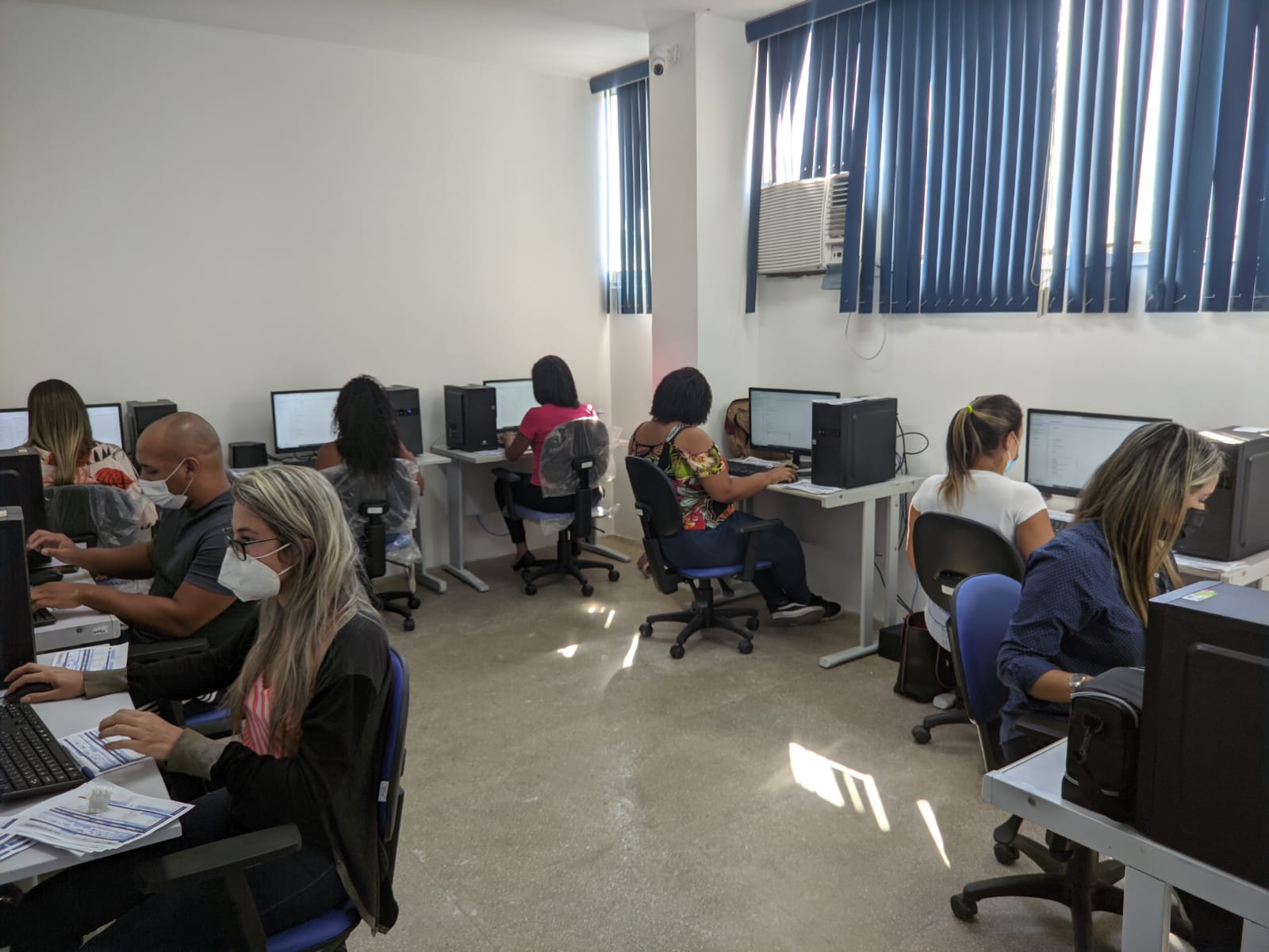 Digitação das notificações de síndrome gripal