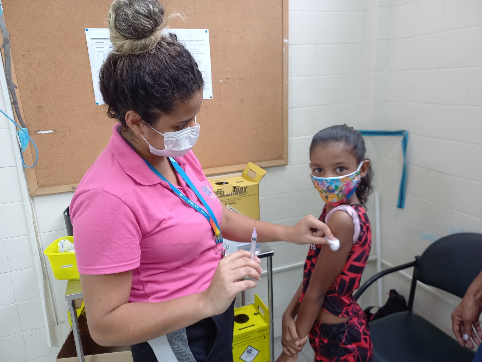 Vacinação das crianças contra a Covid-19