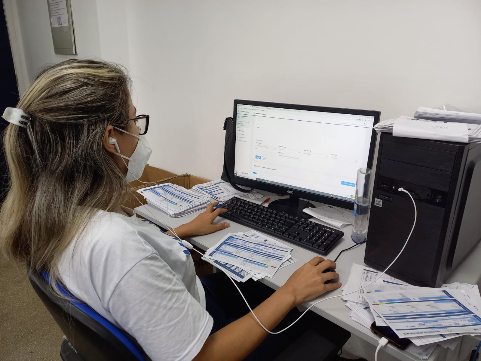 Lançamento dos casos de Síndrome Gripal na plataforma E-SUS notifica