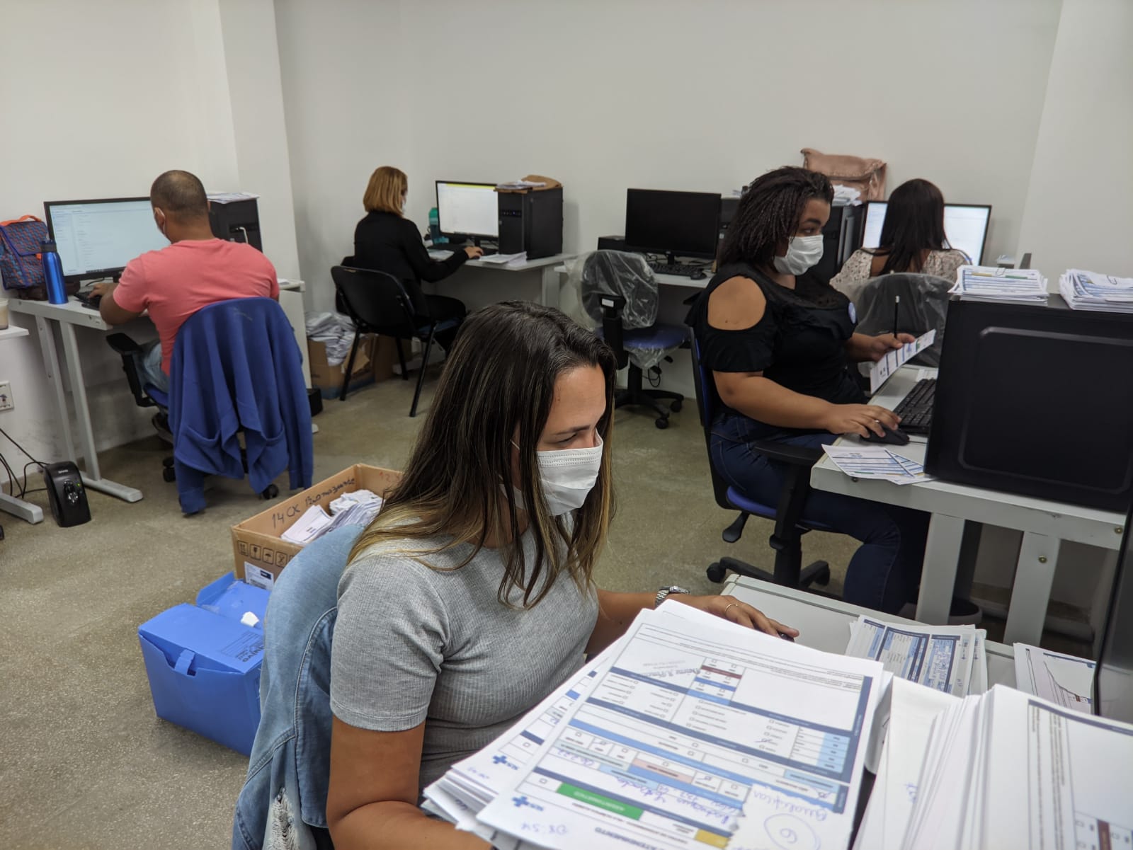 E-SUS Notifica – lançamentos de casos de síndrome gripal