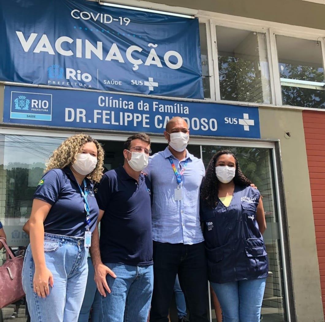 Visita do Secretário de Saúde