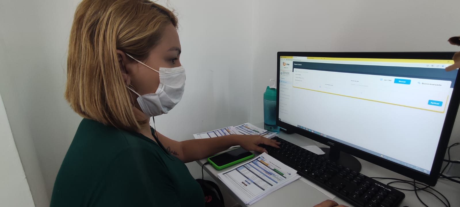 E-SUS Notifica – lançamentos de casos de síndrome gripal