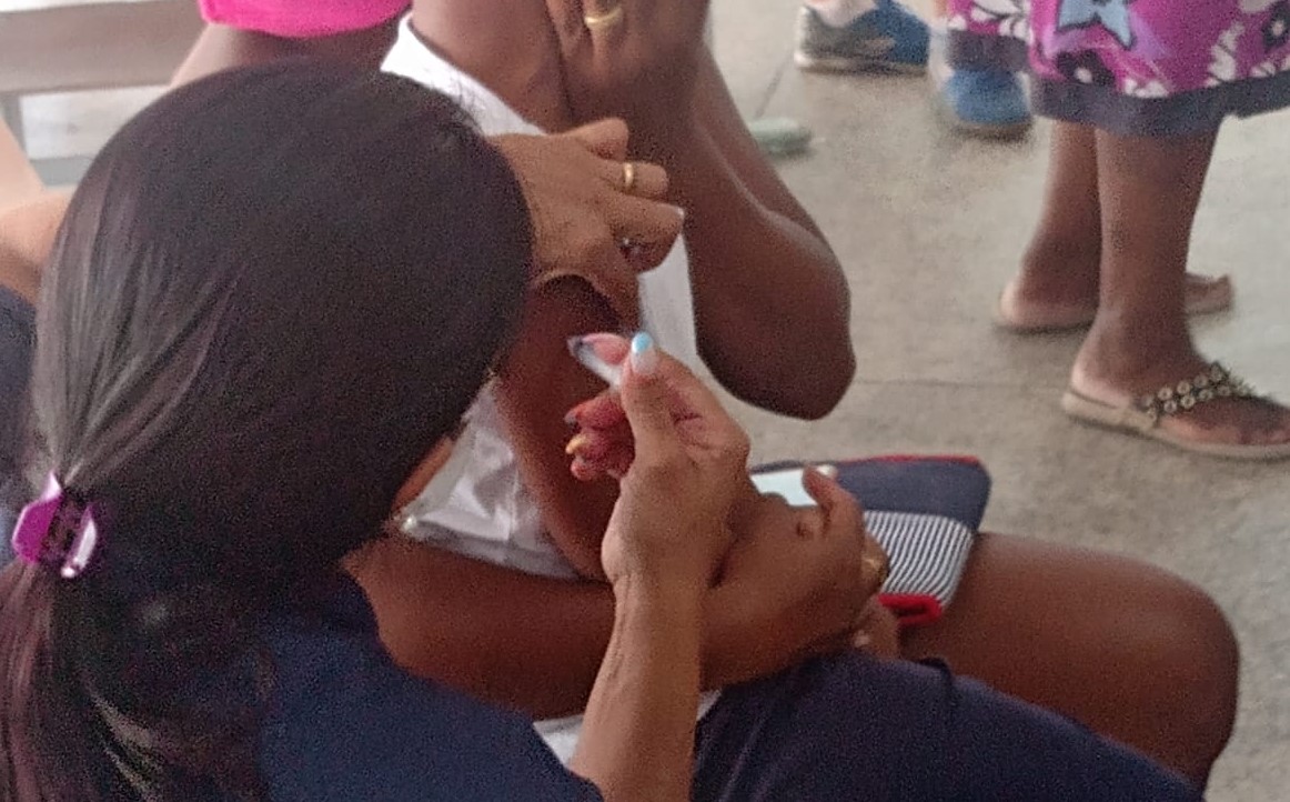 Vacinação contra COVID19, nos alunos, da E.M. Clóvis Beviláqua