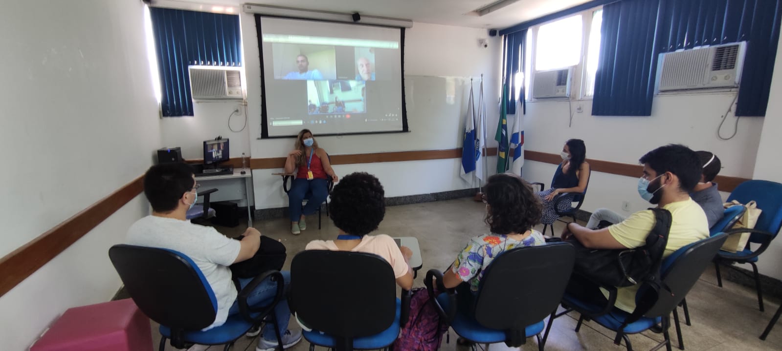 Supervisão semanal do internato da UFRJ