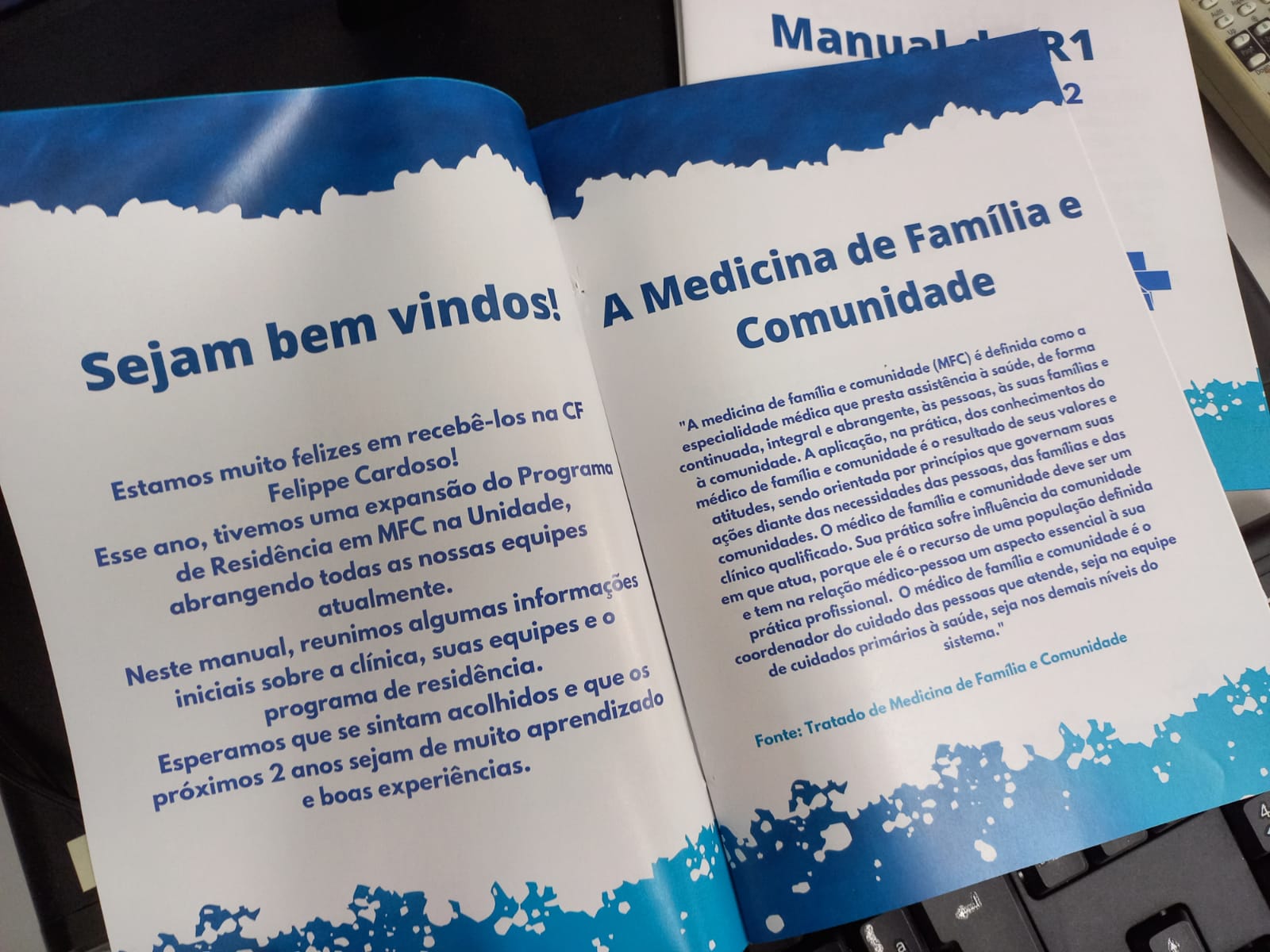 Recepção dos novos residentes de medicina