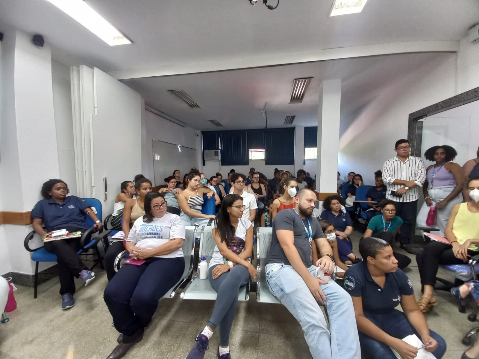 Reunião de equipe técnica da CF Felippe Cardoso