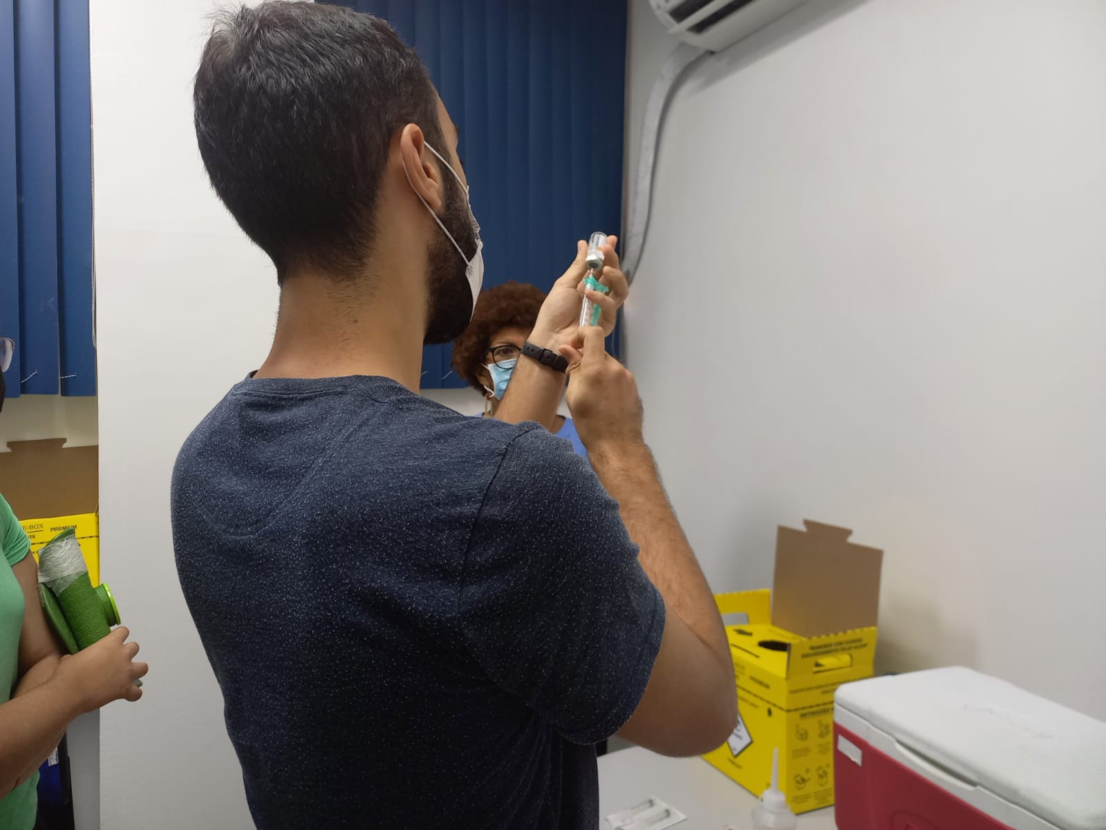 Aula de técnica de administração de injetáveis