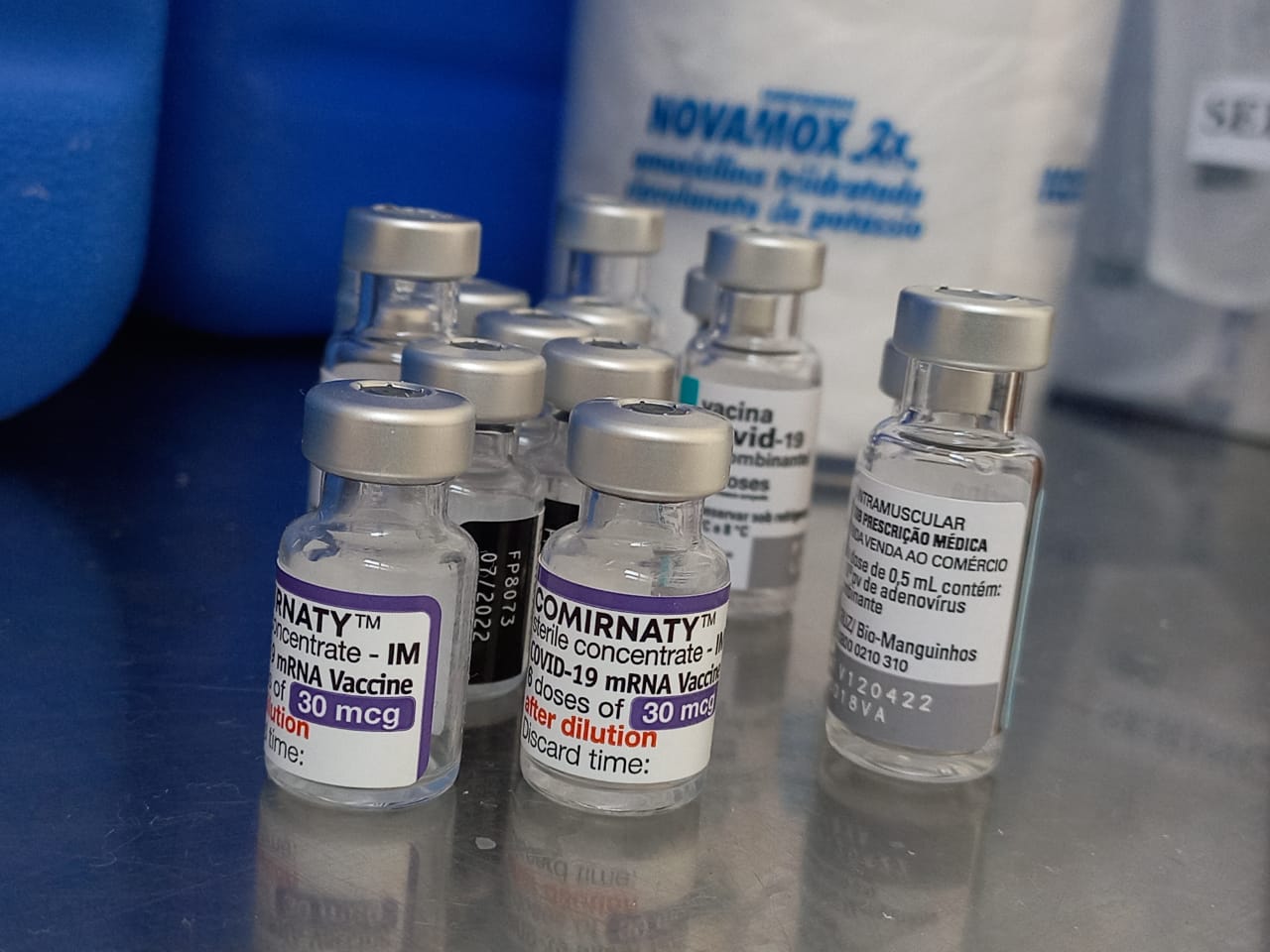 Vacinação contra Covid-19 e Influenza