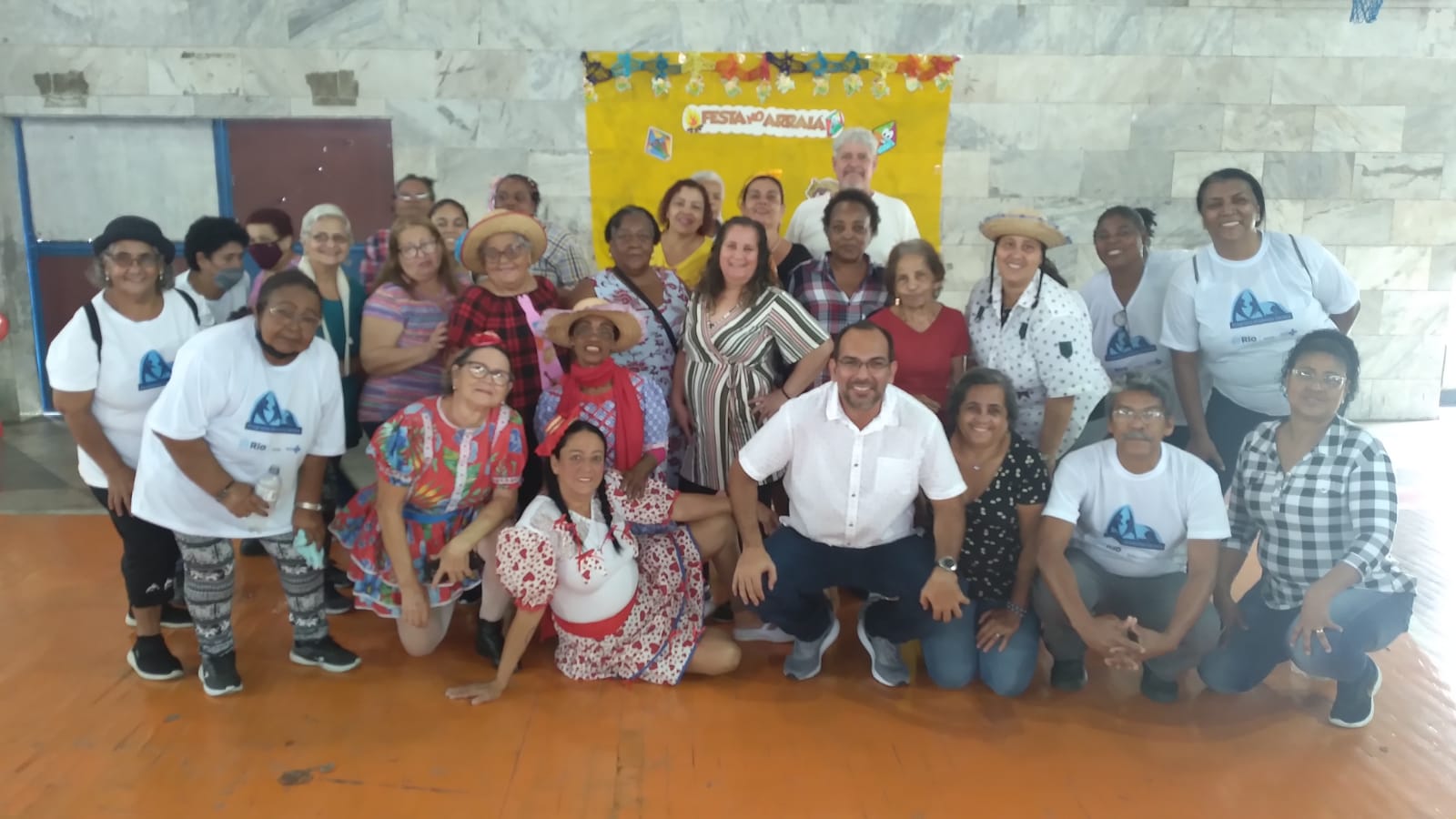 Festa Junina em comemoração aos 13 anos do Programa Academia Carioca.