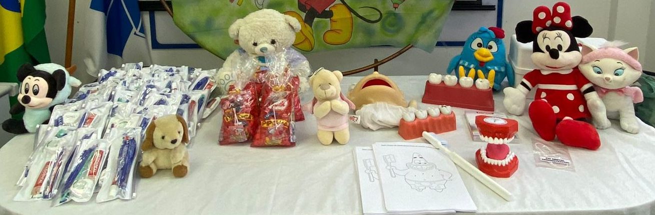 Ação de Saúde Bucal em Comemoração ao Dia das Crianças