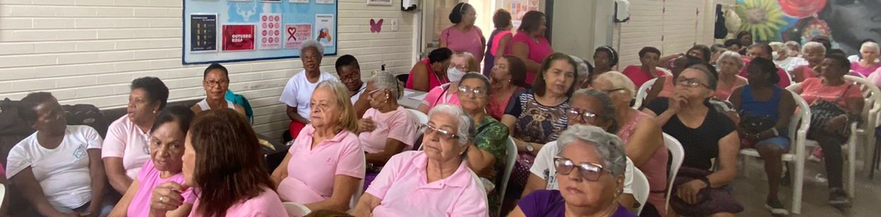 Outubro Rosa na Casa de Convivência Carmen Miranda