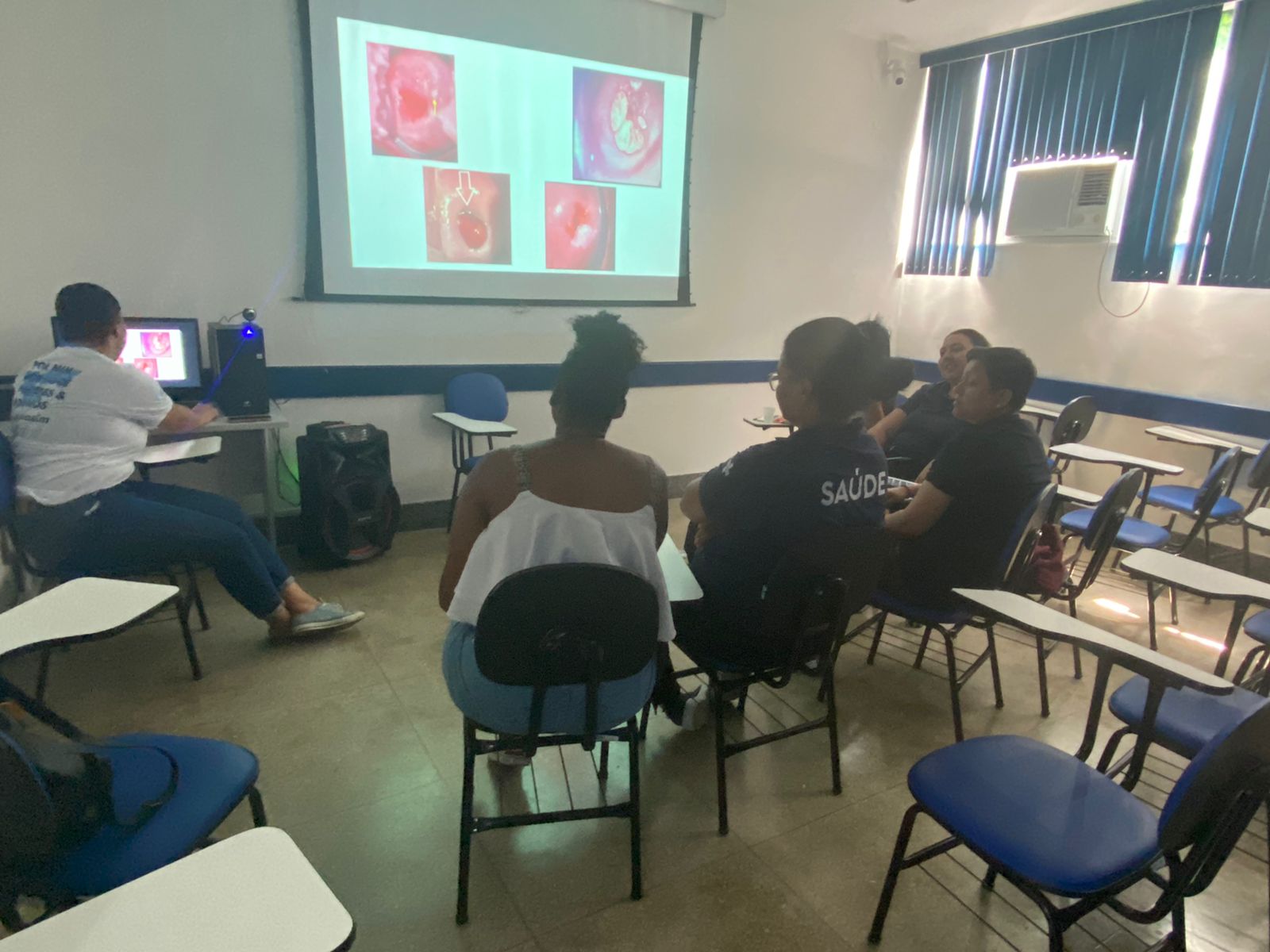 Reunião da residência de enfermagem