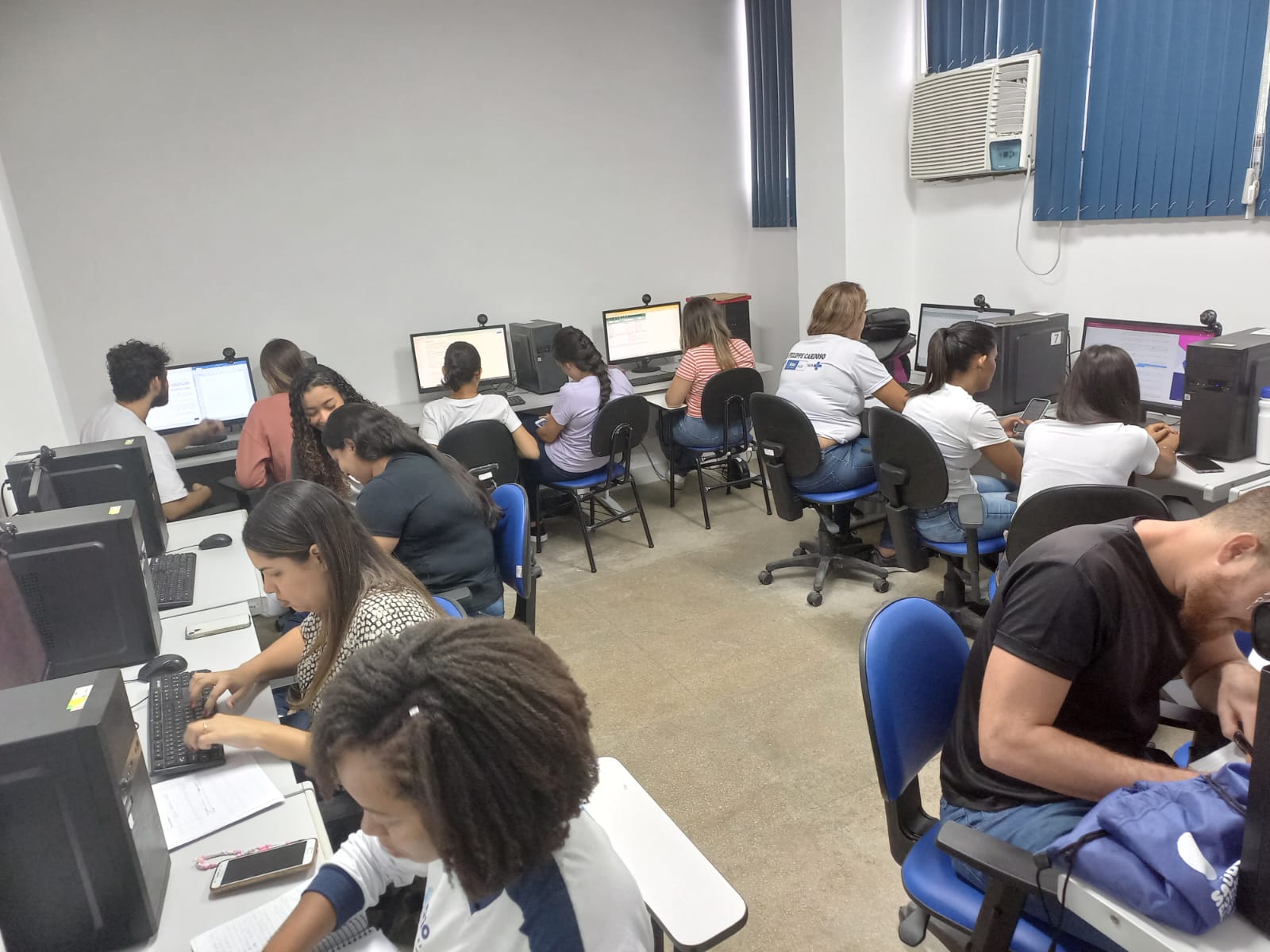 Aula sobre o processo de trabalho do ACS