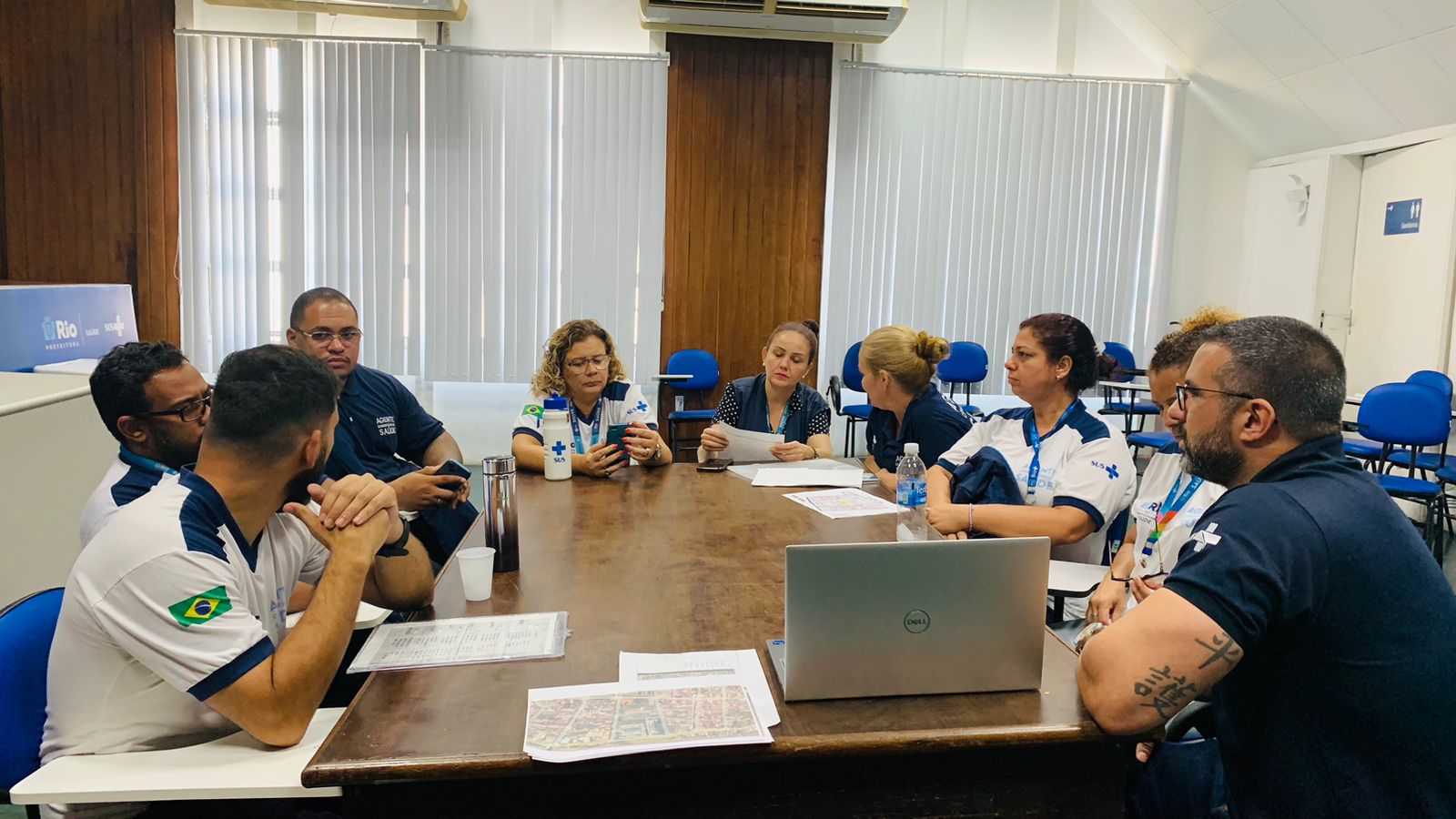 Oficina de Territorialização: CMS Vila do João, CMS Jose Paranhos Fontenelle e CSE Germano Sinval Faria