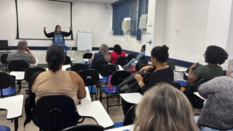 Curso de Libras para os profissionais de saúde da AP3.1