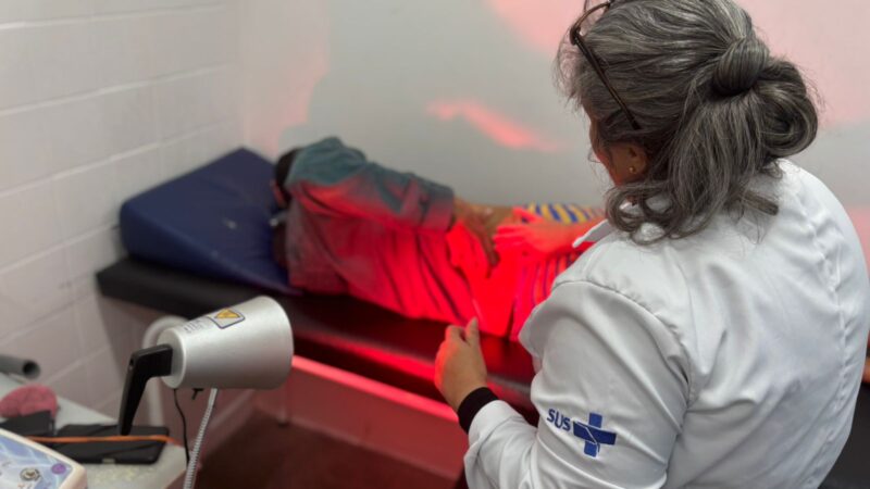 Fisioterapia no Centro de Reabilitação