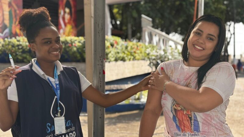 Polo de vacinação e campanha de conscientização sobre a Tuberculose