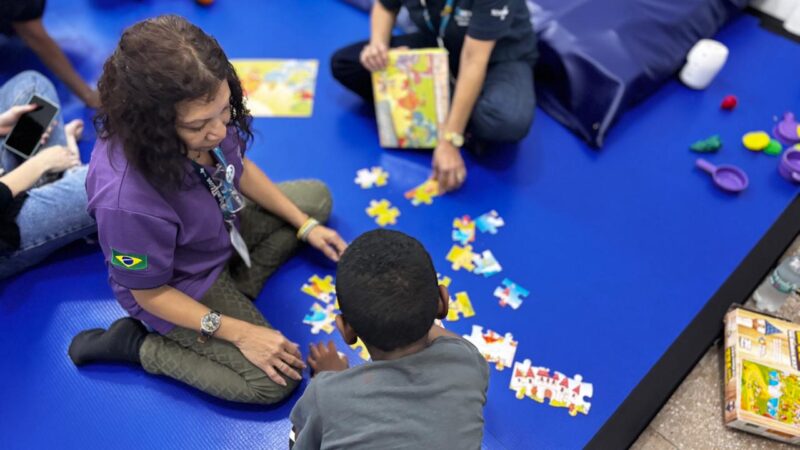 Atividade Lúdica de Socialização, Coordenação Motora, Atenção e Memória.