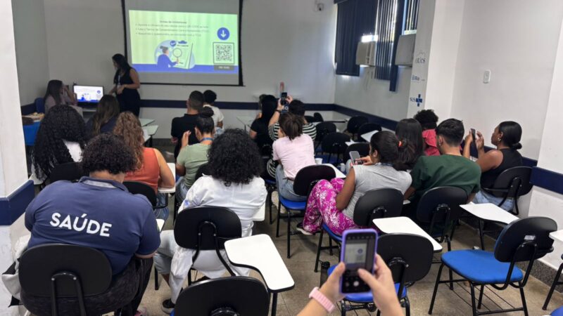 Ação educativa para qualificação em Puericultura
