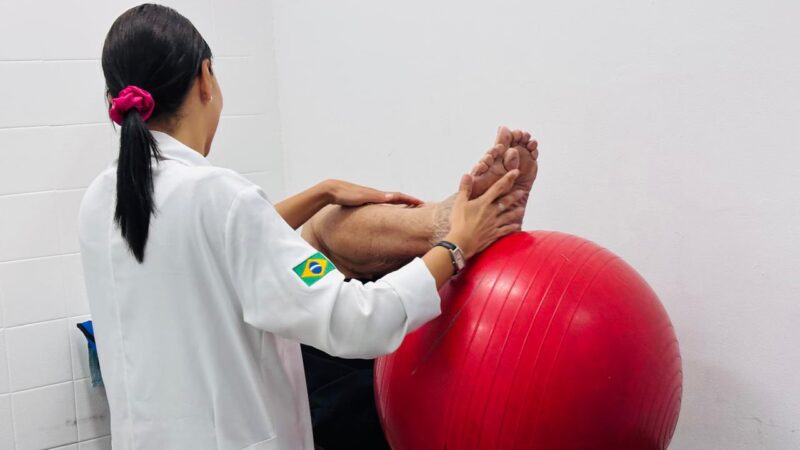Fisioterapia no Centro de Reabilitação