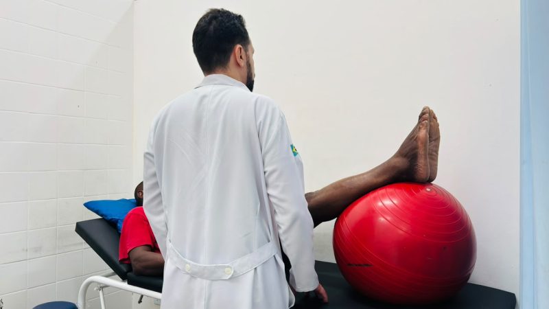 Fisioterapia no Centro de Reabilitação